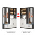 Wardrobe hallway cabinet entrance modern simple screen shelves partition cabinet Wardrobe hallway cabinet entrance modern simple screen shelves partition cabinet