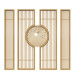 Chinese Style Screen Partition Living Room Entryway Wall Decoration Office Bedroom Privacy Wood Grille Landscape Painting