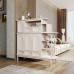 Doublesided Screen Cabinet Cream Entry Hall Decoration Cabinet Living Room Entrance Doublesided Screen Cabinet Cream Entry Hall Decoration Cabinet Living Room Entrance