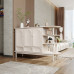 Doublesided Screen Cabinet Cream Entry Hall Decoration Cabinet Living Room Entrance Doublesided Screen Cabinet Cream Entry Hall Decoration Cabinet Living Room Entrance