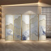 Aluminum Alloy Screen Foldable Mobile Partition Living Room Simple Modern Hotel Restaurant Light Luxury Folding Screen Entrance Aluminum Alloy Screen Foldable Mobile Partition Living Room Simple Modern Hotel Restaurant Light Luxury Folding Screen Entrance