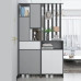 Modern Simple Entry Partition Screen for Living Room Hall Multifunctional Integrated Entrance Shoe Cabinet