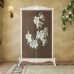 European oil painting wooden carving flower screen partition living room entrance shielding decoration entrance sitting screen European oil painting wooden carving flower screen partition living room entrance shielding decoration entrance sitting screen