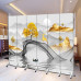 Chinese Household Divider Screen Office Living Room Foldable Mobile Modern Simple Luxury Bedroom Cover Simple Folding Screen