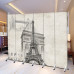 Chinese Household Divider Screen Office Living Room Foldable Mobile Modern Simple Luxury Bedroom Cover Simple Folding Screen