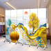 Chinese Household Divider Screen Office Living Room Foldable Mobile Modern Simple Luxury Bedroom Cover Simple Folding Screen