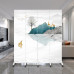 Modern Simple Folding Screen Divider for Salon Living Room Bedroom