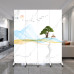 Modern Simple Folding Screen Divider for Salon Living Room Bedroom
