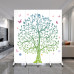 Modern Simple Folding Screen Divider for Salon Living Room Bedroom