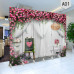 Modern Folding Screen Partition Of Flowers And More