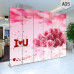 Modern Folding Screen Partition Of Flowers And More