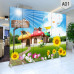 Modern Folding Screen Partition Of Cartoon And More Modern Folding Screen Partition Of Cartoon And More