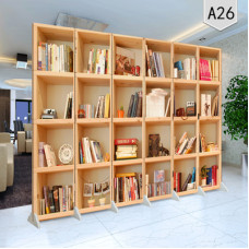 Modern Folding Screen Partition Of Bookshelf World And More