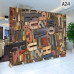 Modern Folding Screen Partition Of Bookshelf World And More Modern Folding Screen Partition Of Bookshelf World And More