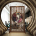 Solid Wood Curtains Partition Hotel Curtain Solid Wood Curtains Partition Hotel Curtain