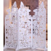 Screen Partition Hollow Mobile Carved Folding Screen