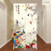 Household Flat Screen Folding Mobile Partition Household Flat Screen Folding Mobile Partition