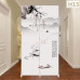 Household Flat Screen Folding Mobile Partition Household Flat Screen Folding Mobile Partition