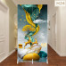 Household Flat Screen Folding Mobile Partition Household Flat Screen Folding Mobile Partition