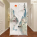 Household Flat Screen Folding Mobile Partition Household Flat Screen Folding Mobile Partition