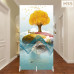 Household Flat Screen Folding Mobile Partition Household Flat Screen Folding Mobile Partition