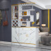 Modern Minimalist Hallway Cabinets Divider Cabinet Bifacial Hall Door Hall Decorative Economical Shoe Cabinet