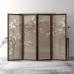 Chinese Folding Screen Separator for Living Room Bedroom Home