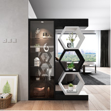 Modern Minimal Luxury Bifold Cabinet Shoe Cabinet Hallway Cabinet Partition Cabinet Wine Cabinet