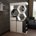 Modern Minimal Luxury Bifold Cabinet Shoe Cabinet Hallway Cabinet Partition Cabinet Wine Cabinet