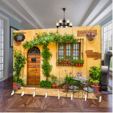 European Modern Simple Screen Partition Home Living Room Entry Block Hotel Bedroom Decoration Mobile Folding Screen