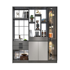 Modern Lobby Wine Cabinet Divider Screen
