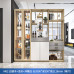 Modern Lobby Wine Cabinet Divider Screen
