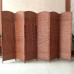 Modern Minimalist Living Room Bedroom Divider Screen Home Foldable Mobile Rattan Bamboo