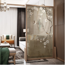 Chinese Style Screen Partition Living Room Entrance Bedroom Office Tea Room