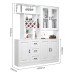 Modern Minimalistic Entrance Hall Cabinet Shoe Cabinet Luxury Cabinet Screen Partition Cabinet
