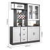 Modern Minimalistic Entrance Hall Cabinet Shoe Cabinet Luxury Cabinet Screen Partition Cabinet