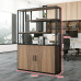 Industrial Decorative Iron Partition Office Shelves Rack Floor Screen Cabinet Living Room Corridor Flower Stand Bookshelf Industrial Decorative Iron Partition Office Shelves Rack Floor Screen Cabinet Living Room Corridor Flower Stand Bookshelf