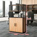 Industrial Decorative Iron Partition Office Shelves Rack Floor Screen Cabinet Living Room Corridor Flower Stand Bookshelf Industrial Decorative Iron Partition Office Shelves Rack Floor Screen Cabinet Living Room Corridor Flower Stand Bookshelf