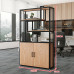Industrial Decorative Iron Partition Office Shelves Rack Floor Screen Cabinet Living Room Corridor Flower Stand Bookshelf Industrial Decorative Iron Partition Office Shelves Rack Floor Screen Cabinet Living Room Corridor Flower Stand Bookshelf
