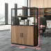 Industrial Decorative Iron Partition Office Shelves Rack Floor Screen Cabinet Living Room Corridor Flower Stand Bookshelf Industrial Decorative Iron Partition Office Shelves Rack Floor Screen Cabinet Living Room Corridor Flower Stand Bookshelf