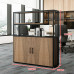 Industrial Decorative Iron Partition Office Shelves Rack Floor Screen Cabinet Living Room Corridor Flower Stand Bookshelf Industrial Decorative Iron Partition Office Shelves Rack Floor Screen Cabinet Living Room Corridor Flower Stand Bookshelf