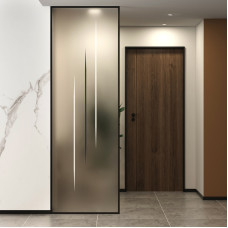 Luxury Glass Partition Simple Modern Home Entrance Hall Bathroom Screen Decoration