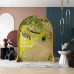 Modern Minimalist Van Gogh Entry Screen Living Room Nordic Wood Art Customize