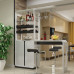 Home Bar Cabinet Living Dining Partition Cabinet Luxury Open Kitchen Table