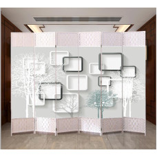 Modern Minimalist Foldable Room Divider for Home Office Entryway
