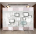 Modern Minimalist Foldable Room Divider for Home Office Entryway Modern Minimalist Foldable Room Divider for Home Office Entryway
