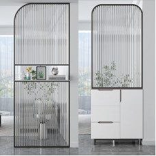 Creative ChangHong Glass Partition Screen Living Room Nordic Simple Modern Luxury Bathroom DryWet Area Grille