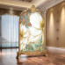 European Floral Mobile Screen Decoration for Living Room Bedroom Office