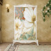 European Floral Mobile Screen Decoration for Living Room Bedroom Office