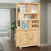 Double sided solid wood wine cabinet entryway hall cabinet screen Double sided solid wood wine cabinet entryway hall cabinet screen